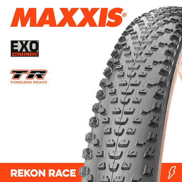 Maxxis Tyre Rekon Race 29 X 2.25 EXO TR Tanwall Fold 60TPI E-25